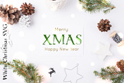 White Christmas SVG Font, a Font by Anna Zakharchenko (Thumbnail 8 of 12)