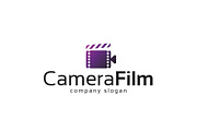 Camera Film Logo, a Branding & Logo Template by EmilGuseinov (Thumbnail 2 of 2)