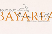 Bay Area Font Family, a Script Font by Spasibenko Art (Thumbnail 1 of 18)