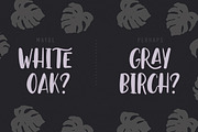 Leaves and Ground - SALE - 60% OFF, a Script Font by StereoType (Thumbnail 9 of 10)