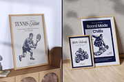 Vintage Sports Illustration Set, a Sport Illustration by Prosymbols (Thumbnail 3 of 8)