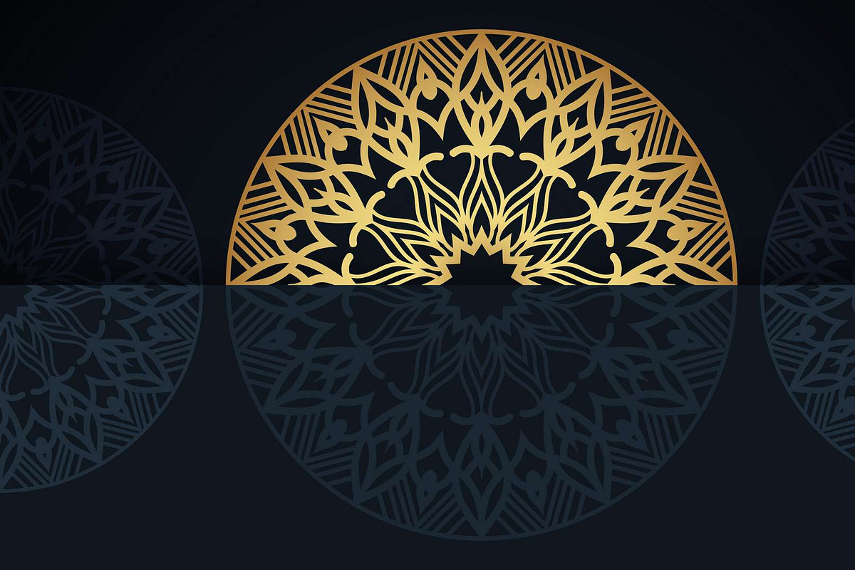 560+ Mandala Design Mega Collection, a Decorative Illustration by NJ Himel (Photo 59 of 289)