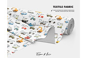 Learning letters A to Z cars pattern, a Pattern Graphic by Milatoo (Thumbnail 2 of 3)