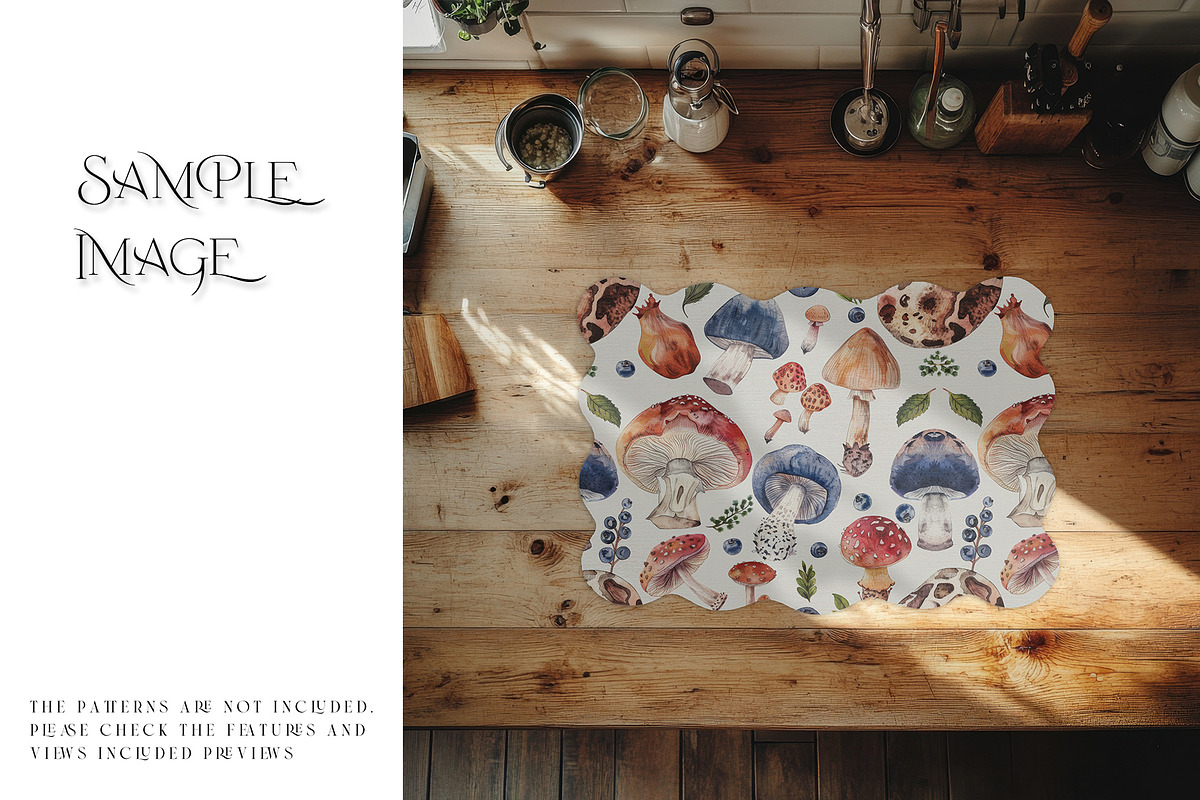 Scalloped Laser Cut Placemat Mockups, a Mockup by mock-ups (Photo 9 of 22)