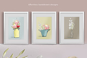 SHABBY CHIC VINTAGE COLLECTION, a Texture Illustration by Ingrid Marais Design (Thumbnail 4 of 4)