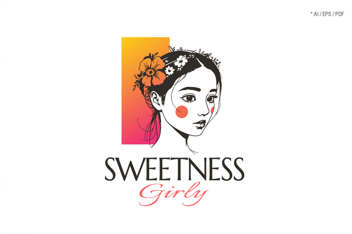 Sweetness Logo Template, a Branding & Logo Template by Maioriz Shop (Photo 3 of 4)