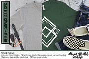 Unlimited Colors! Mens 3001 Mockup, a Product Mockup by Allison Affourtit Mocks (Thumbnail 1 of 4)
