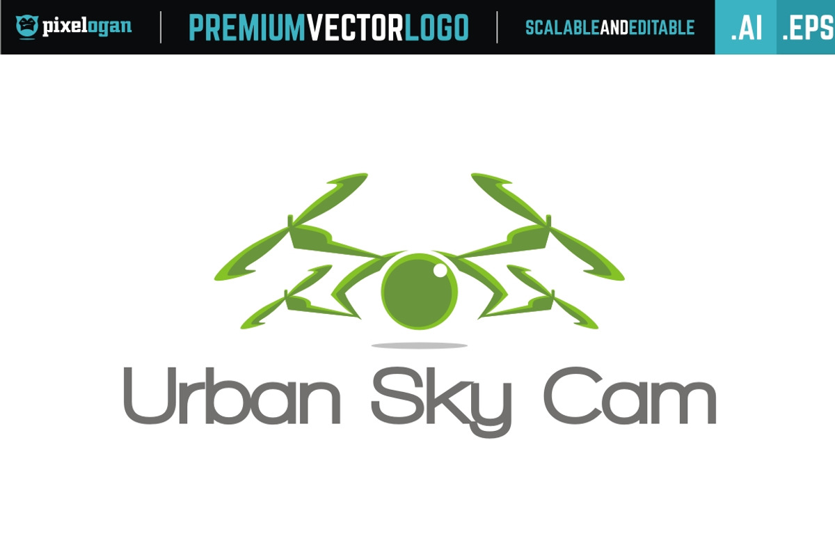Urban Sky Camera Logo, a Branding & Logo Template by pixelogan (Photo 2 of 4)