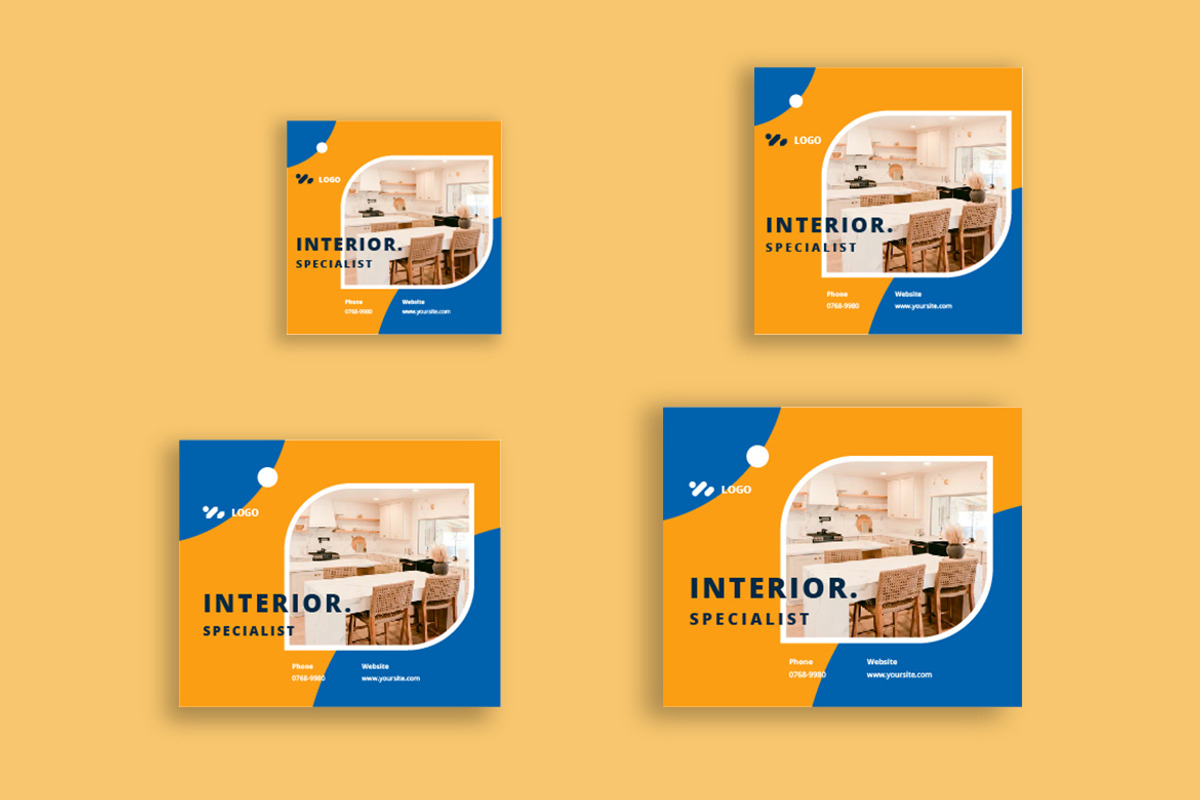 Interior Design Google Ads, a Templates & Theme by MikroType Std