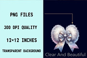 Christmas Bow Clipart Bundle., an Illustration by SVGArt (Thumbnail 5 of 8)