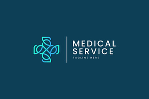 Medical Logo Idea Cross and Infinity, a Branding & Logo Template by Signatoro