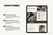 UGC / COACH Bundle Canva, a Landing Page Template by Studio Suvelle (Thumbnail 6 of 10)
