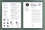 Clean Resume Template, a Resume Template by ContestDesign (Thumbnail 2 of 3)