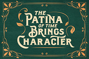 Antique Hard - Bold Vintage Font, a Slab Serif Font by Bale Type (Thumbnail 3 of 10)