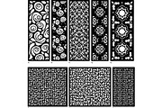 Black Lasercut Panel Bundle, a Graphic by Designer_Momina (Thumbnail 12 of 13)
