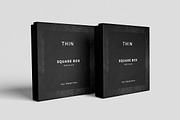 Thin Square Box mockup, an Advertising Mockup by swsi-studio (Thumbnail 4 of 5)