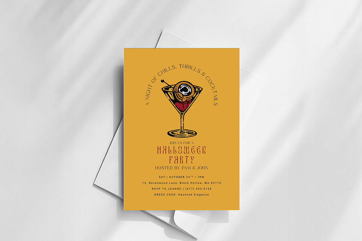 Editable Canva Halloween template preview 6