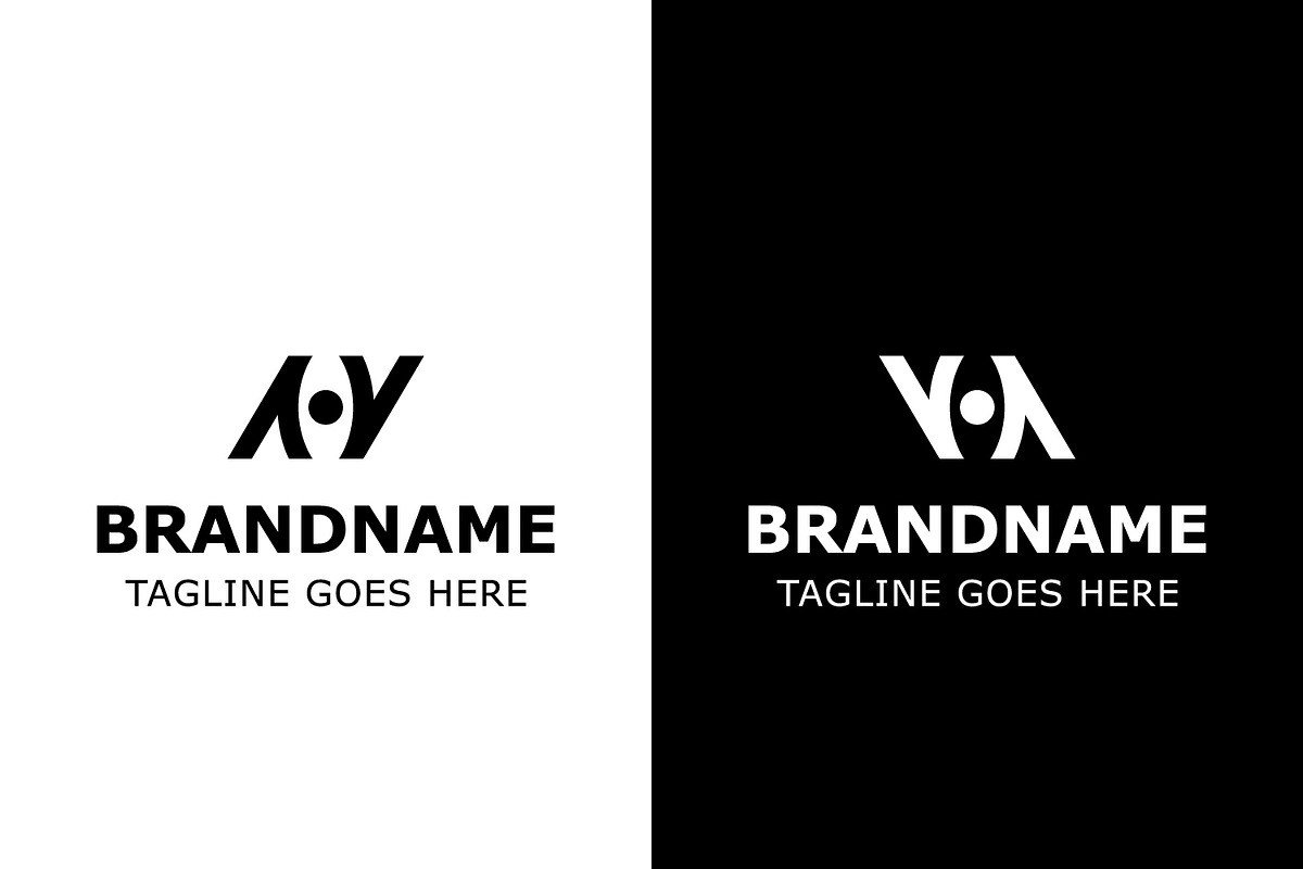 Letters VA or AV Vision Logo, a Branding & Logo Template by Pray Art Design Studio (Photo 2 of 2)