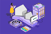 Isometric Web Concepts, a Templates & Theme by alexdndz (Thumbnail 14 of 21)