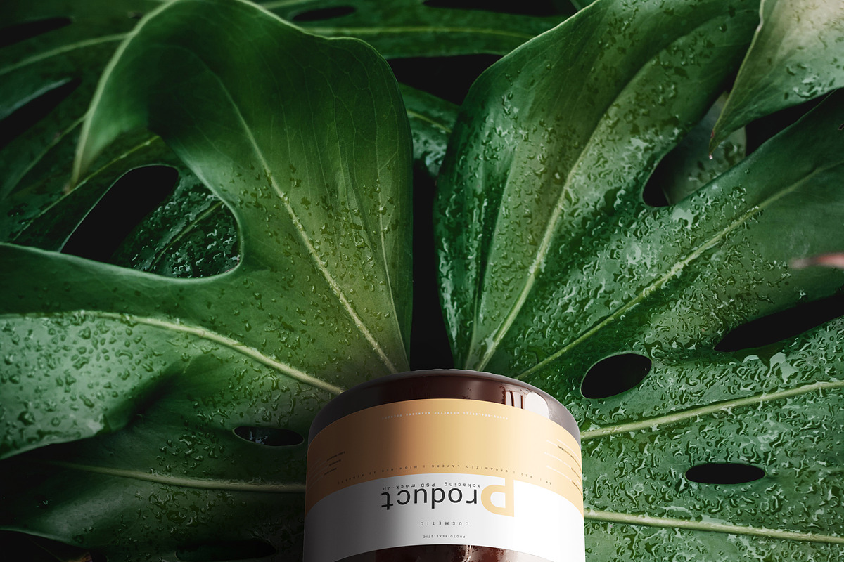 Jar Mockup, a Cups & Container Mockup by pmvch (Photo 8 of 10)