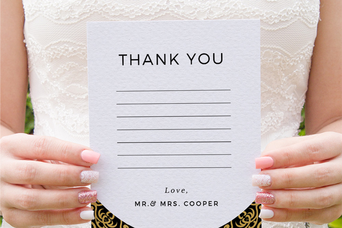 Gold Ornate on Black, an Invitation Template by Inkpower (Photo 7 of 7)