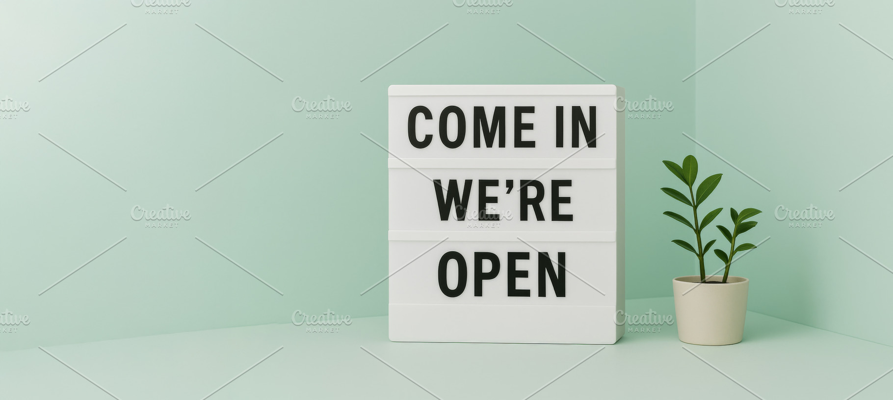 Come in were open lightbox message o, a Photo by Dvoevnore photos