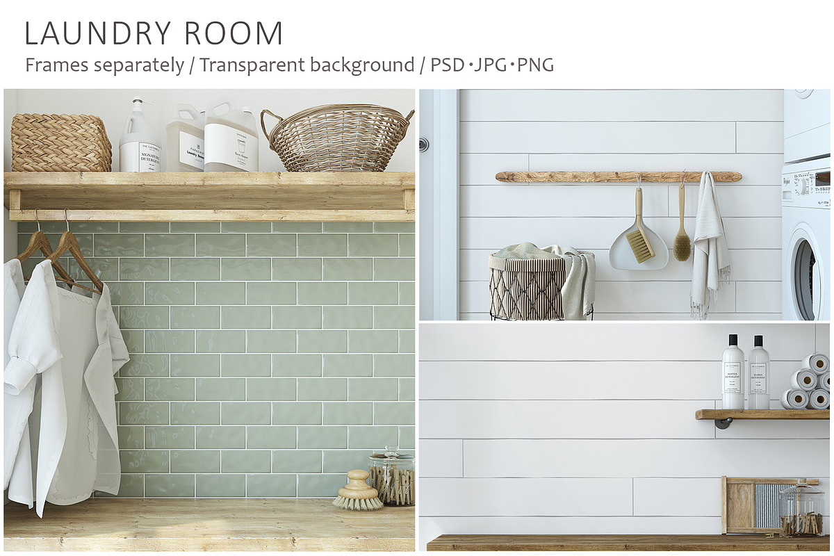 BIG BUNDLE Farmhouse Style, a Poster Template by MyHomeMockups (Photo 11 of 11)