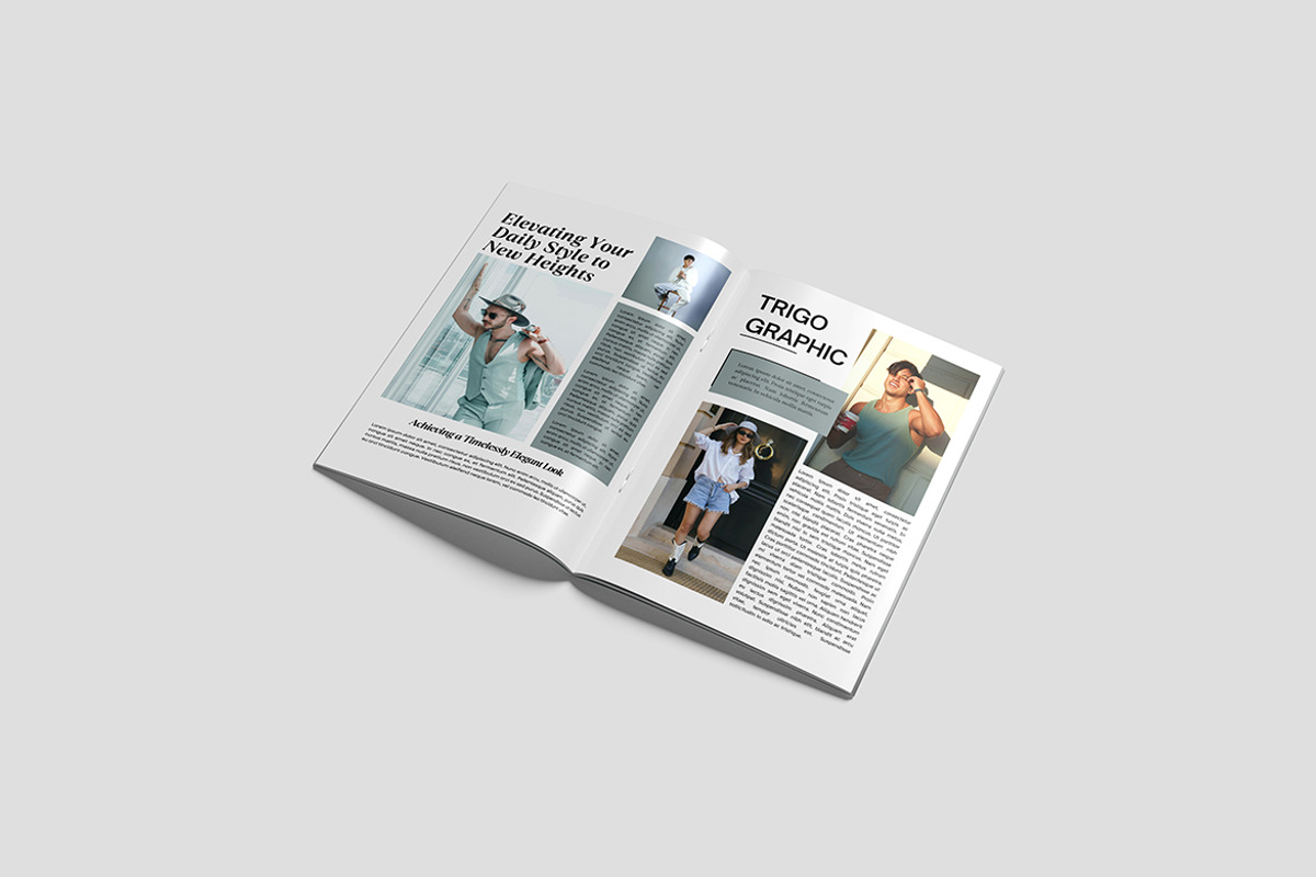 Magazine Mockup Magazine, a Books & Magazine Mockup by Pikachudesign (Photo 3 of 5)