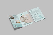 A5 Bifold Brochure Mockup, an Advertising Mockup by lamorastudio (Thumbnail 2 of 12)