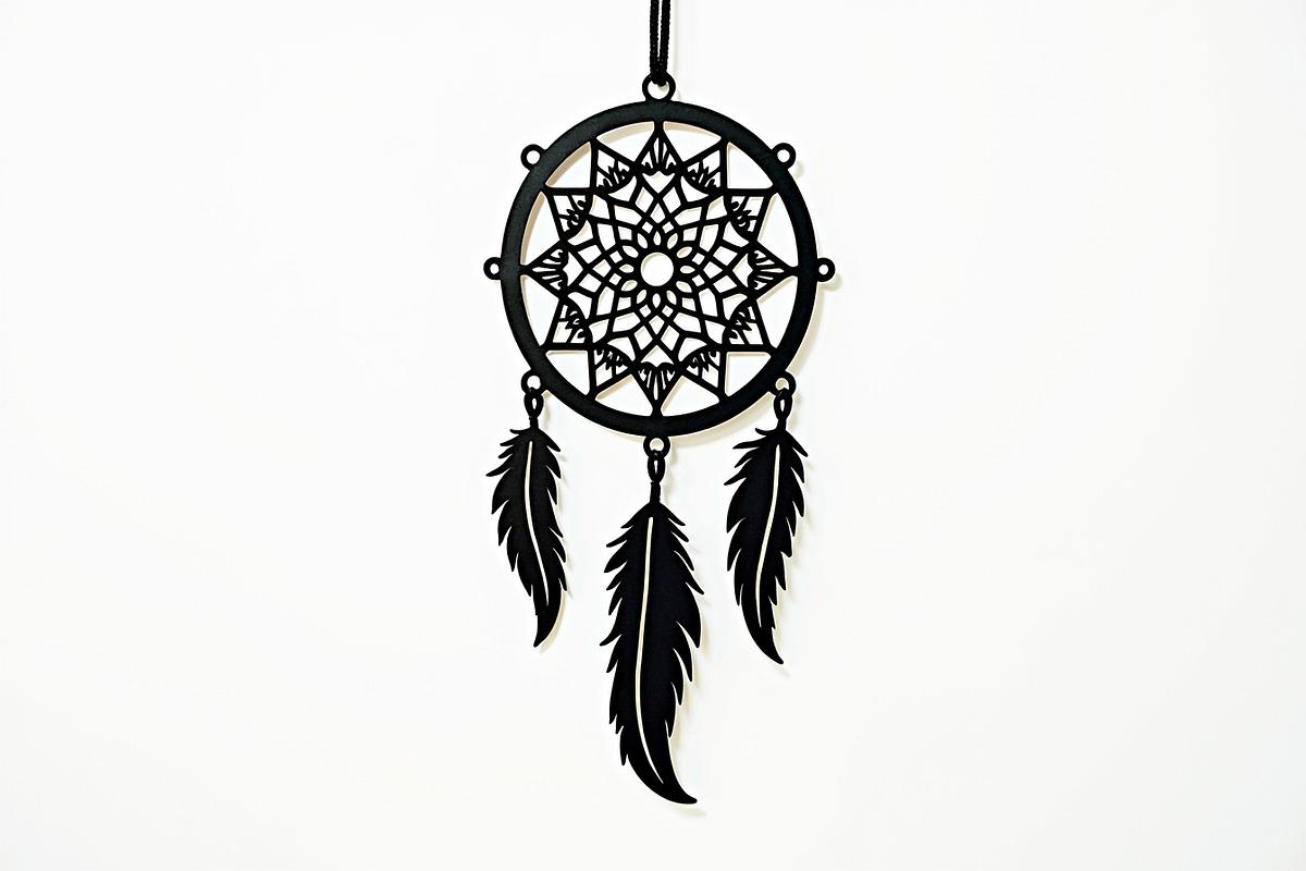 Scandinavian Unique Dreamcatcher, an Illustration by Amazin_art (Photo 4 of 26)