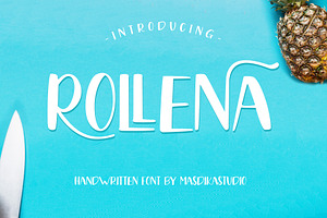 Rollena - A Fun Handwritten Font