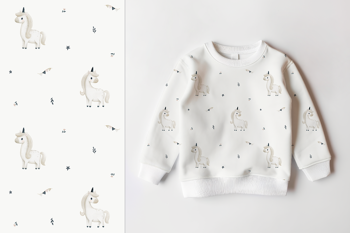 UNICORN, a Pattern Graphic by tetiartline (Photo 3 of 9)