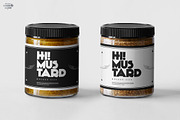 Mustard Jar Mockup, a Cups & Container Mockup by Denny's Mock-ups (Thumbnail 4 of 8)