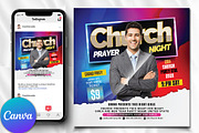 Church Flyer | Canva Flyers, a Social Media Template by Business Flyers (Thumbnail 1 of 2)