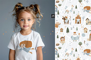 Winter fairy tale - kids collection, a Seasonal Illustration by avdnadi (Thumbnail 8 of 13)