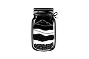 Layered Mason Jar Ingredients Bundle, an Illustration by yasushie (Thumbnail 13 of 31)