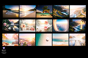 Tropical Beach & Sunset Backgrounds, a Wallpaper Photo by Design Chic Studio (Thumbnail 3 of 4)