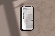 Gariot Phone Mockups Natural Shadows, a Product Mockup by Goashape Studio (Thumbnail 2 of 9)