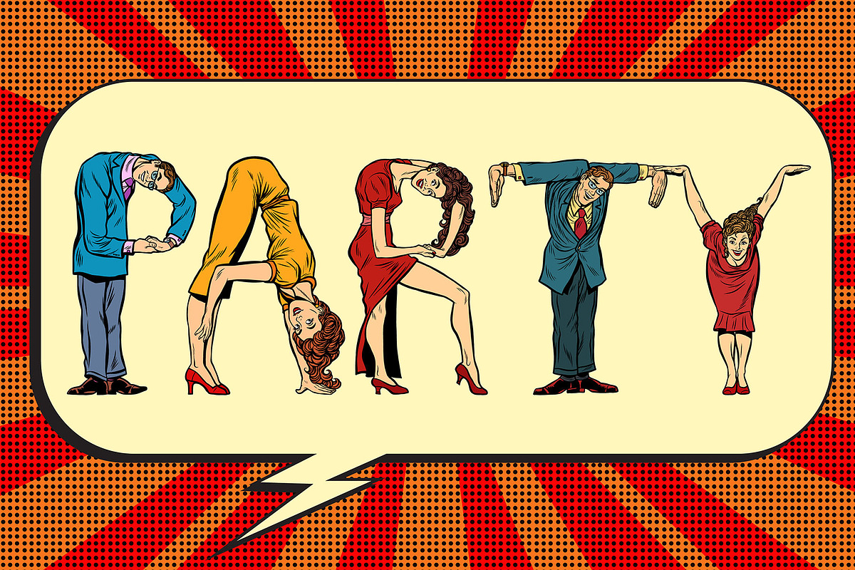 Business font vector pop art preview 3