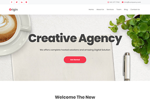 Origin - Multipurpose Business Theme