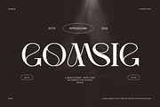 Gomsig Elegant Serif Font Typeface, a Serif Font by Perfectype (Thumbnail 1 of 6)