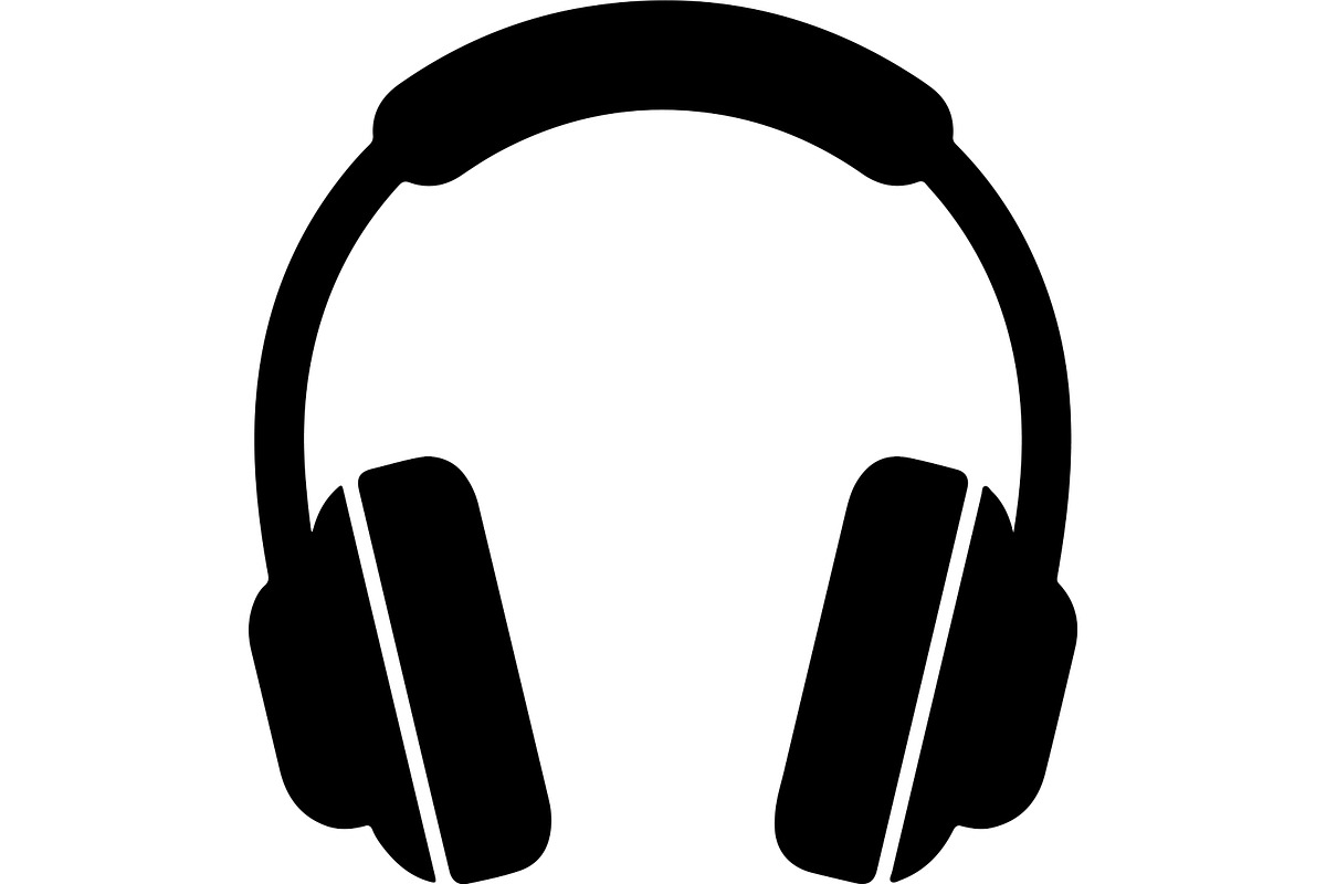Headphone & Headset Vector Icons, a Technology Illustration by abu67222 (Photo 5 of 9)