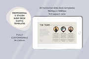 Business Slide Deck Canva | Glacial, a Presentation Template by Monarch 21 Design (Thumbnail 2 of 7)
