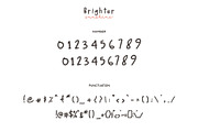 Brighter Sunshine| Quotable Font Duo, a Font by Analogous (Thumbnail 12 of 13)