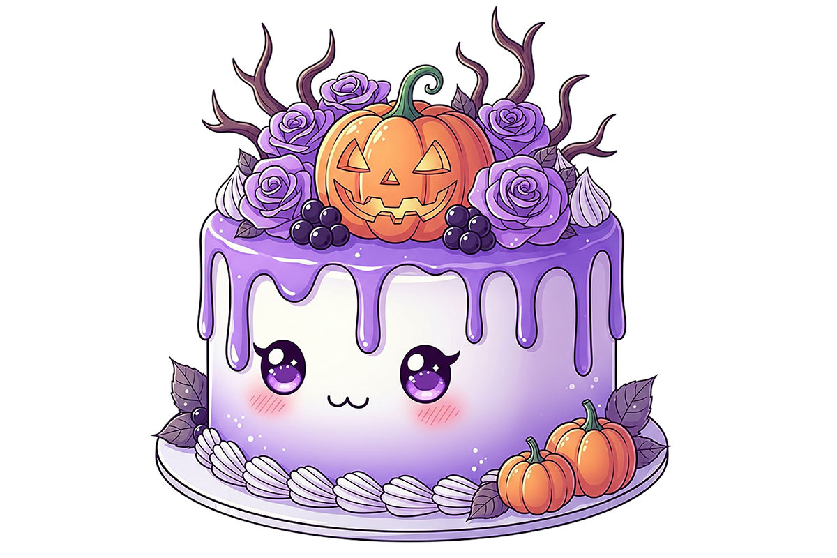 Cute  Halloween Sweets Clipart, an Object Graphic by Pixxel_Studio (Photo 3 of 6)