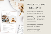 Cookbook Recipe Template, a Flyer Template by Design Lush Studio (Thumbnail 2 of 6)