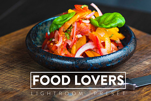 10 FOOD LOVERS Lightroom Presets