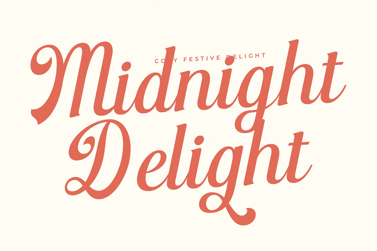 Nightalls Delight Bold Script, a Script Font by timelesstype.co (Photo 11 of 20)