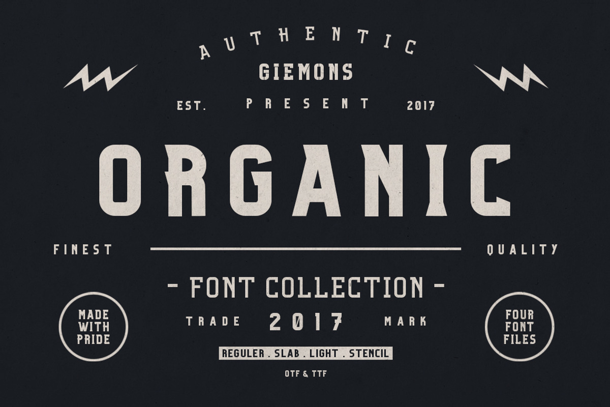 CELEBRATE 2019 BUNDLE - 51 Fonts, a Slab Serif Font by giemons™ (Photo 26 of 37)