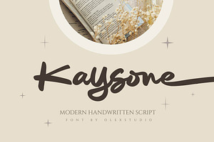 KAYSONE - Handwritten Script
